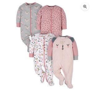 Gerber 4 pack onesies 6-9m
